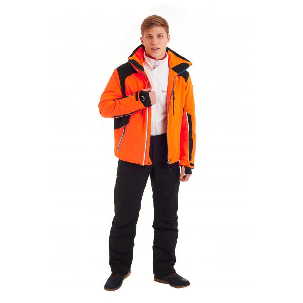 Горнолыжная куртка премиум-класса HYRA «MAYRBERG» - Аритикул HMG1208-Orange/Black-54 - Фото 80