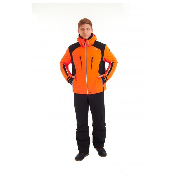 Горнолыжная куртка премиум-класса HYRA «MAYRBERG» - Аритикул HMG1208-Orange/Black-54 - Фото 90
