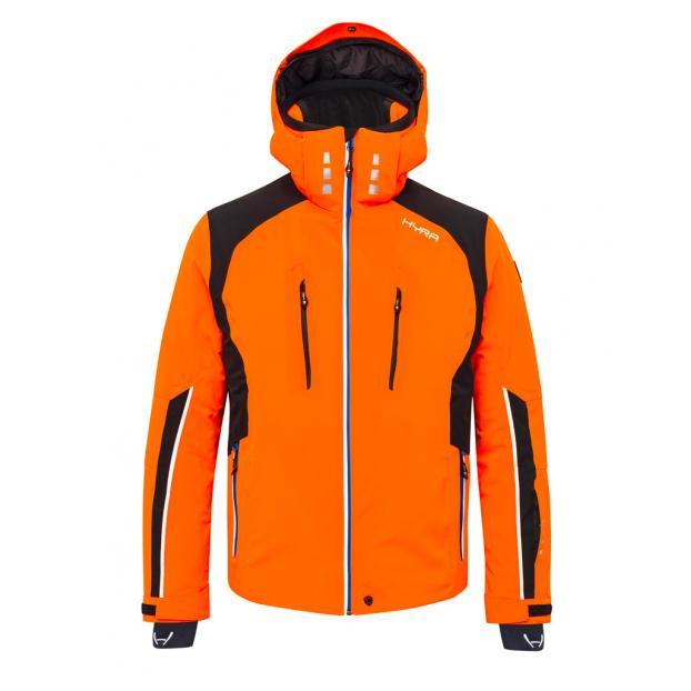 Горнолыжная куртка премиум-класса HYRA «MAYRBERG» - Аритикул HMG1208-Orange/Black-54 - Фото 20