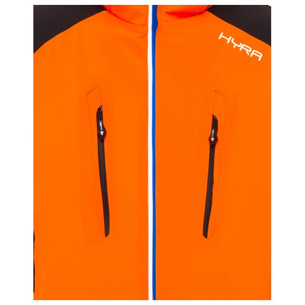 Горнолыжная куртка премиум-класса HYRA «MAYRBERG» - Аритикул HMG1208-Orange/Black-54 - Фото 17