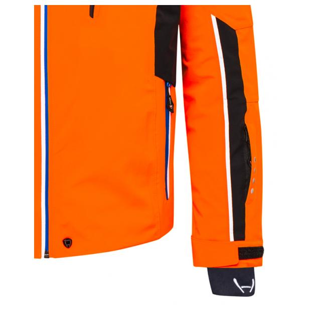 Горнолыжная куртка премиум-класса HYRA «MAYRBERG» - Аритикул HMG1208-Orange/Black-54 - Фото 18