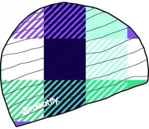 Сноубордическая шапочка MEATFLY  “Checkers” 5 purple