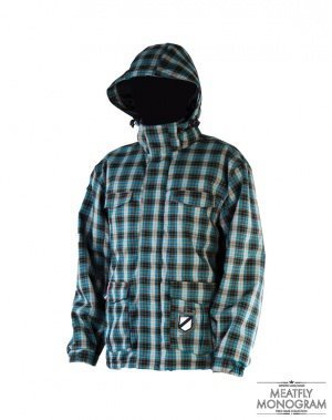  MEAFLY "IMPERIAL" black blue plaid