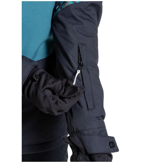 Сноубордическая куртка MEATFLY «KIRSTEN»  - KIRSTEN-5-PETROL JONES - Цвет Бирюзовый - Фото 11