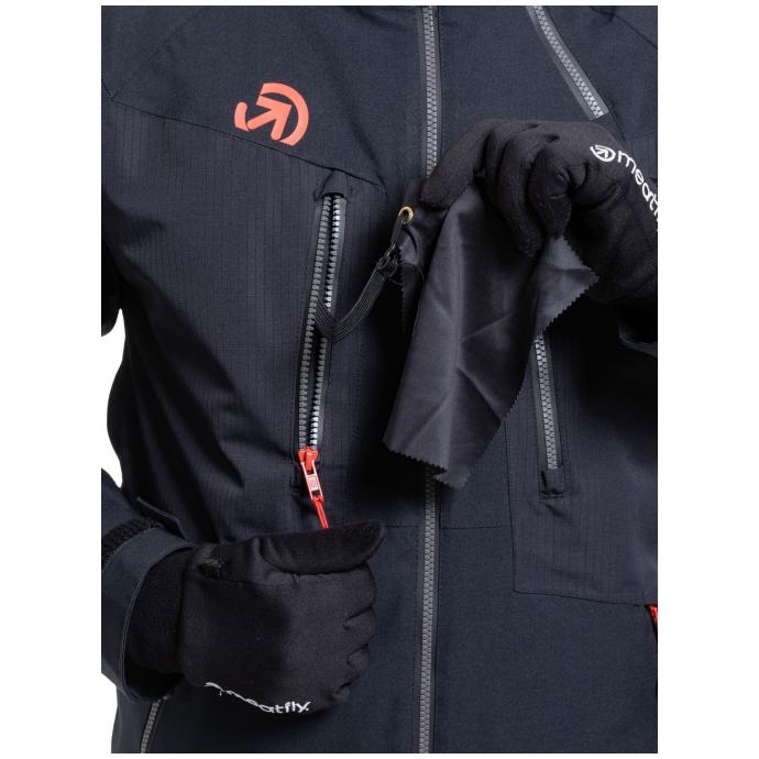 Сноубордическая куртка MEATFLY CRONOS - CRONOS-1-BLACK - Цвет Черный - Фото 6