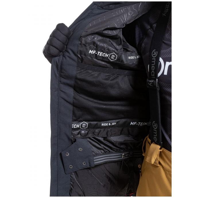 Сноубордическая куртка MEATFLY CRONOS - CRONOS-1-BLACK - Цвет Черный - Фото 12