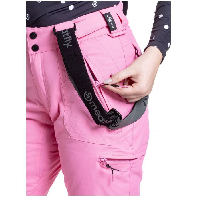 Сноубордические брюки MEATFLY «FOXY PANTS»  - FOXY-1-HOT PINK - Цвет Розовый - Фото 4