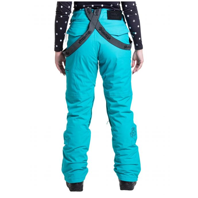 Сноубордические брюки MEATFLY «FOXY PANTS»  - FOXY-2-TURQUOISE - Цвет Бирюзовый - Фото 2