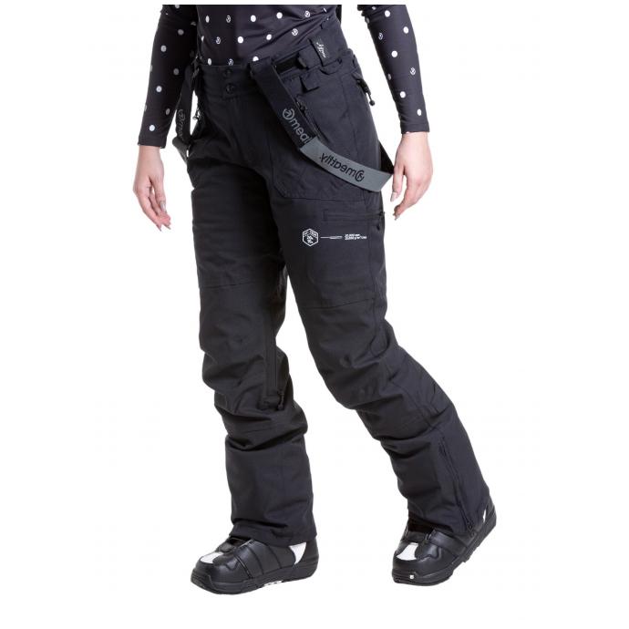 Сноубордические брюки MEATFLY «FOXY PANTS»  - FOXY-5-BLACK - Цвет Черный - Фото 3