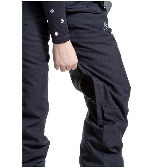 Сноубордические брюки MEATFLY «FOXY PANTS»  - FOXY-5-BLACK - Цвет Черный - Фото 8