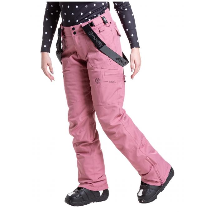 Сноубордические брюки MEATFLY «FOXY PANTS»  - FOXY-4-DUSTY ROSE - Цвет Розовый - Фото 3