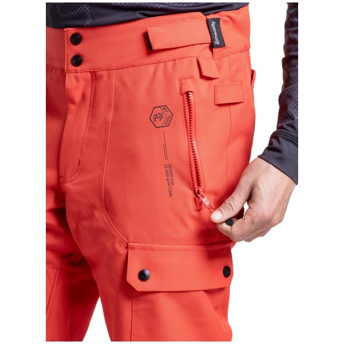 Сноубордические брюки MEATFLY «GARY»  - GARY-1-FERRARI RED - Цвет Красный - Фото 5
