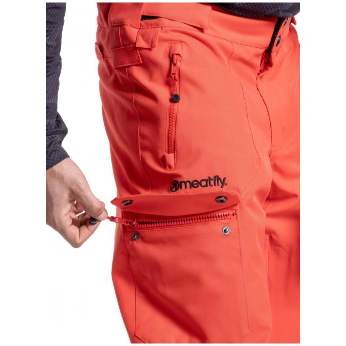 Сноубордические брюки MEATFLY «GARY»  - GARY-1-FERRARI RED - Цвет Красный - Фото 7