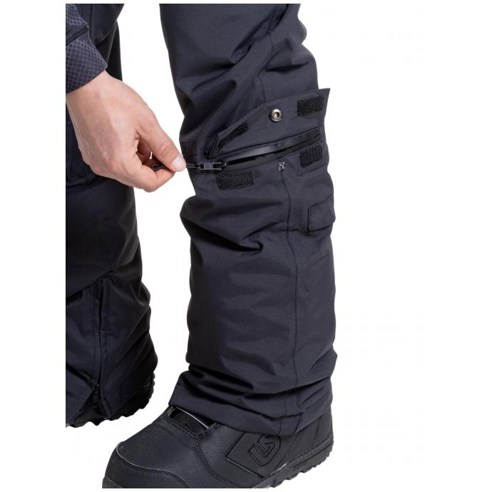 Сноубордические брюки MEATFLY «GHOST PANTS»  - GHOST-2-Black - Цвет Черный - Фото 6
