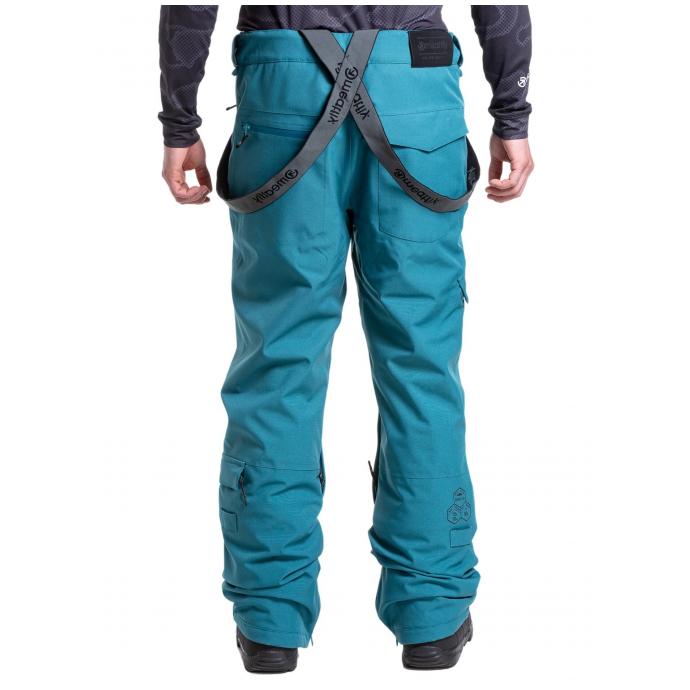 Сноубордические брюки MEATFLY «GHOST PANTS»  - GHOST-3-TEAL BLUE - Цвет Бирюзовый - Фото 2