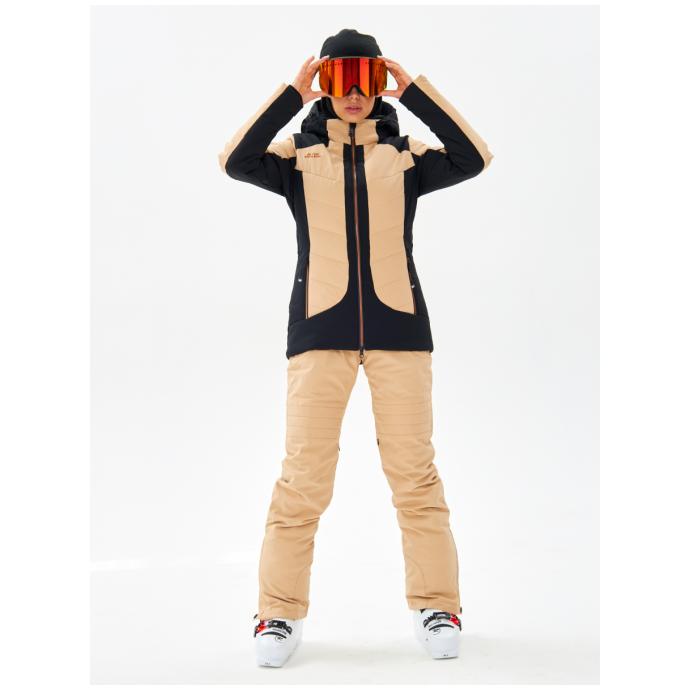 Женская горнолыжная / сноубордическая мембранная куртка Alpha Endless - 423/191_1 - Цвет Бежевый - Фото 5