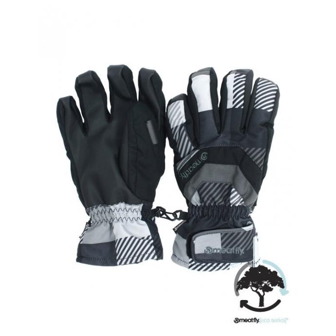 Сноубордические перчатки MEATFLY «BRONKO GLOVE» -  MEATFLY «BRONKO GLOVE» black - Цвет Черный - Фото 1
