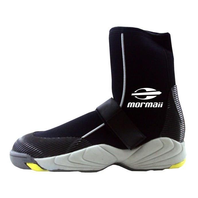 Неопреновые ботинки MORMAII с жесткой подошвой 4 мм - Артикул E314 - Фото 1