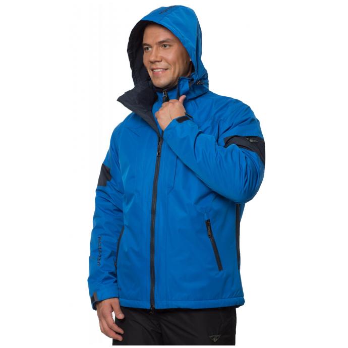 Куртка мужская на флиссовой подкладке (66M-4K-461) - 66M-4K-461 василек - Цвет Синий - Фото 2