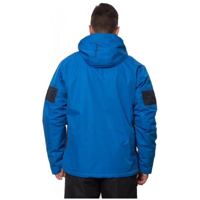 Куртка мужская на флиссовой подкладке (66M-4K-461) - 66M-4K-461 василек - Цвет Синий - Фото 3
