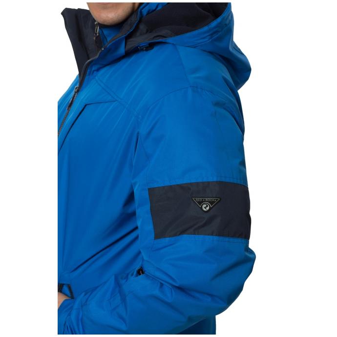 Куртка мужская на флиссовой подкладке (66M-4K-461) - 66M-4K-461 василек - Цвет Синий - Фото 4
