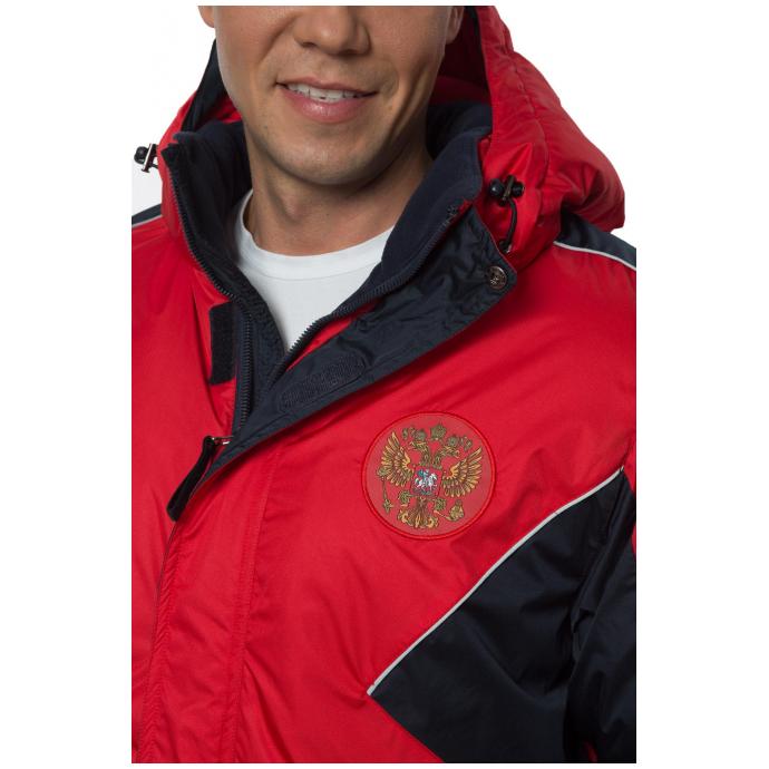 Куртка утепленная мужская (68M-AR-563) - 68M-AR-563 Красный - Цвет Красный - Фото 4