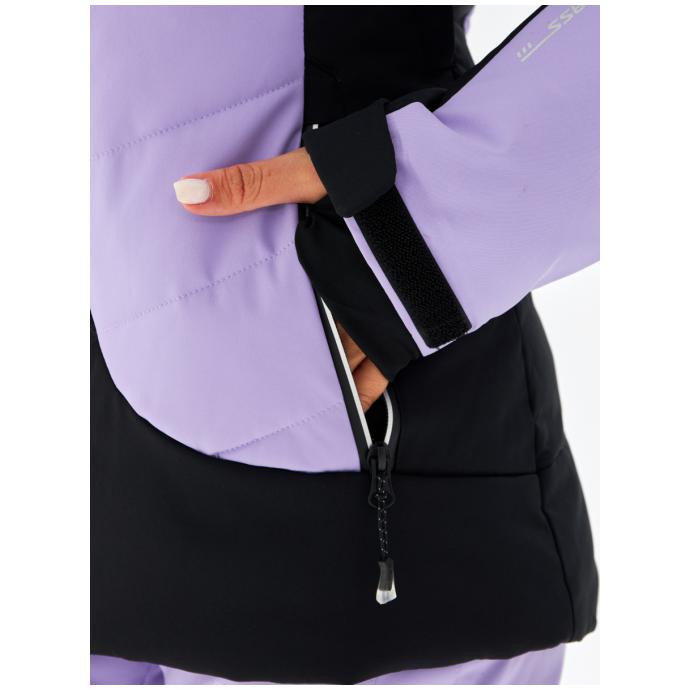 Женская горнолыжная / сноубордическая мембранная куртка Alpha Endless - 423/191_2 - Цвет Фиолетовый - Фото 4