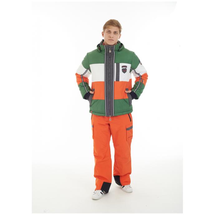 Куртка ALMRAUSH «STEINPASS» - 320109, Куртка муж.STEINPASS Almrausch (цв. 5435) green/orange - Цвет Зеленый - Фото 6