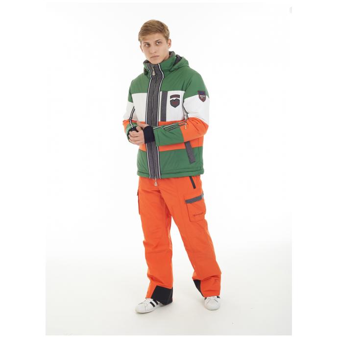 Куртка ALMRAUSH «STEINPASS» - 320109, Куртка муж.STEINPASS Almrausch (цв. 5435) green/orange - Цвет Зеленый - Фото 7