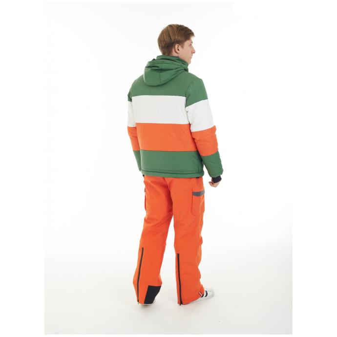 Куртка ALMRAUSH «STEINPASS» - 320109, Куртка муж.STEINPASS Almrausch (цв. 5435) green/orange - Цвет Зеленый - Фото 8