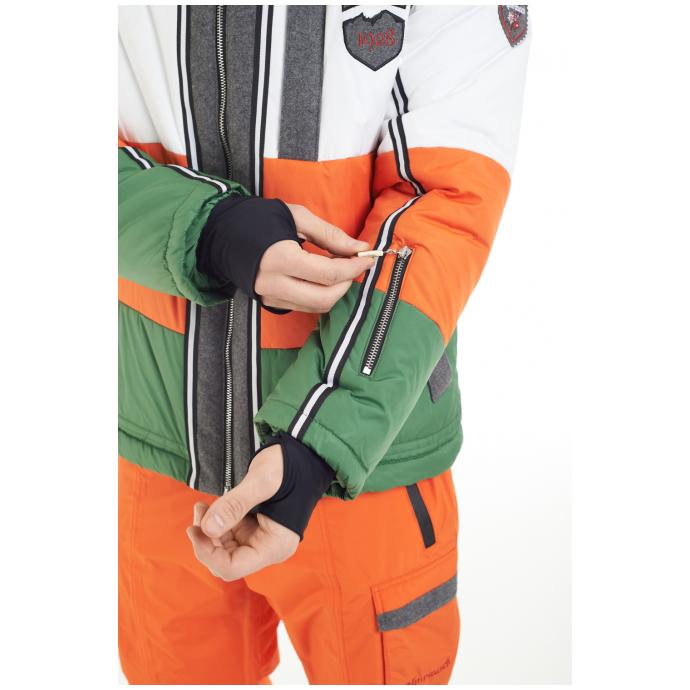 Куртка ALMRAUSH «STEINPASS» - 320109, Куртка муж.STEINPASS Almrausch (цв. 5435) green/orange - Цвет Зеленый - Фото 10