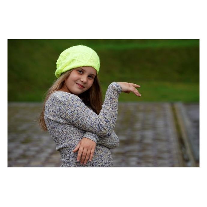 Подростковая шапочка “МАГНИ" - 1530 Подростковая шапочка “МАГНИ" (неоновая желтая) - Цвет Желтый - Фото 5