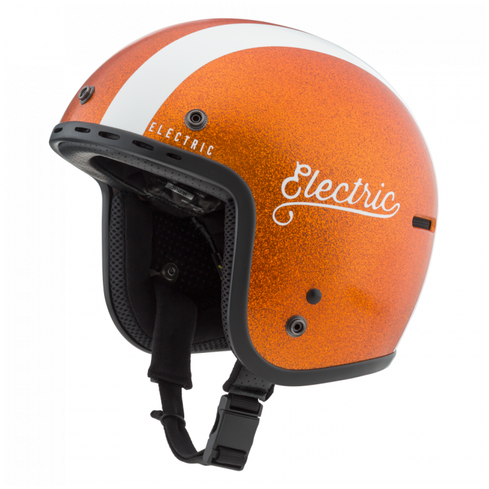 Шлем ELECTRIC MASHMAN C FW15 - 41491 TANGERINE FLAKE/STRP - Цвет Оранжевый - Фото 1