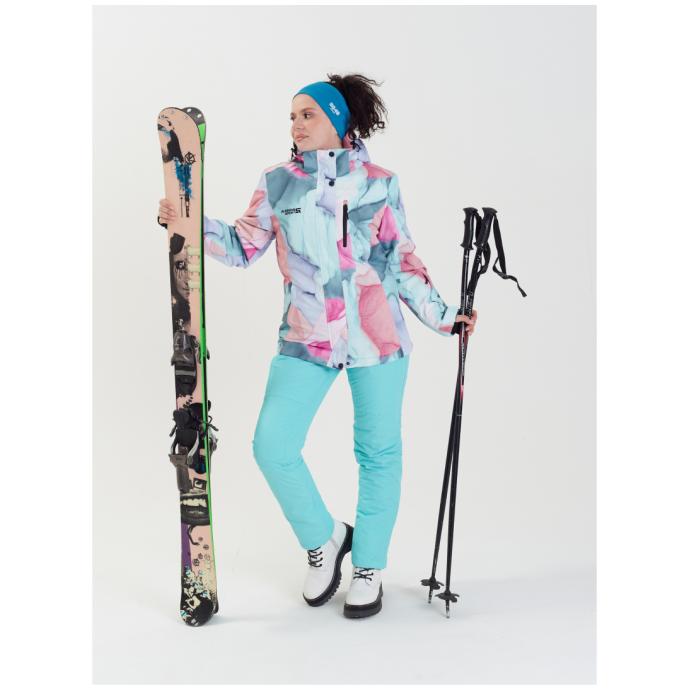 Куртка женская сноубордическая RUNNING SPORT - 7106 - Цвет Фиолетовый - Фото 12