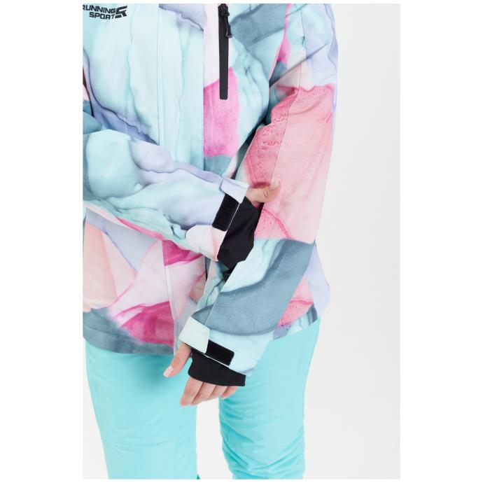 Куртка женская сноубордическая RUNNING SPORT - 7106 - Цвет Фиолетовый - Фото 13