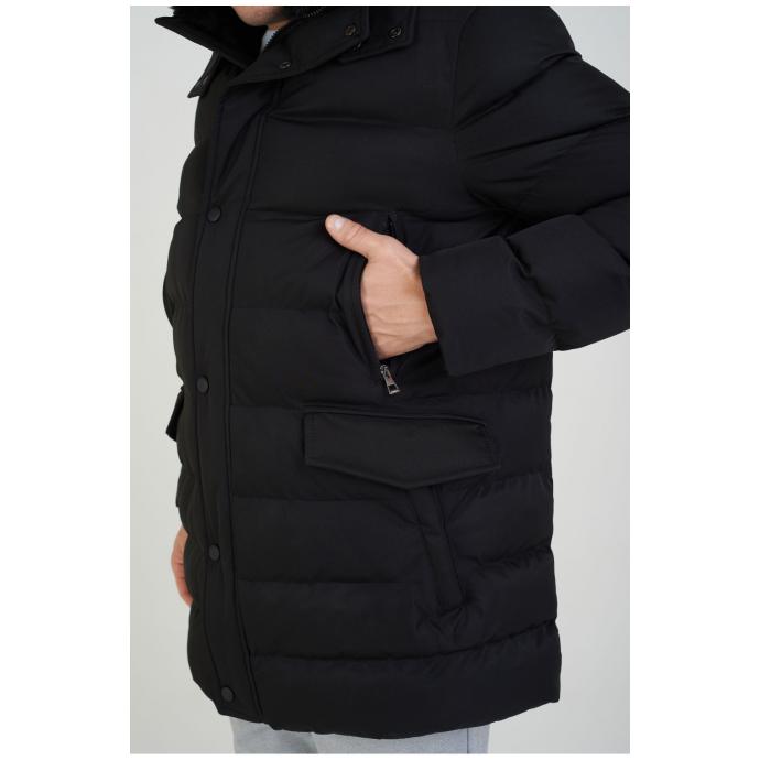 Куртка мужская JAKAMEN - JK38RF05M008-чёрный - Цвет Черный - Фото 7