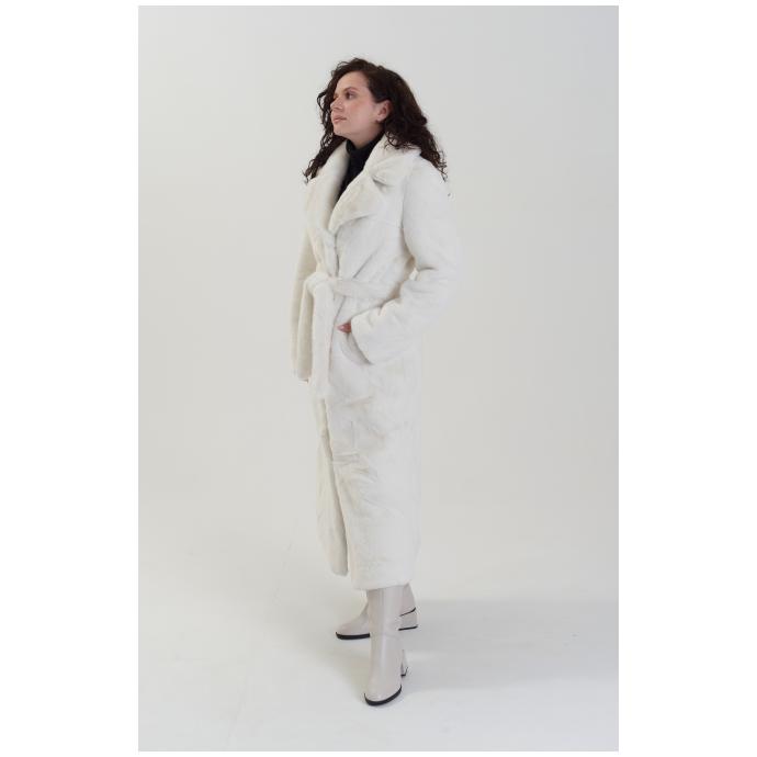 Пальто женское двустороннее VITIA  - 18230-белый - Цвет Белый - Фото 10