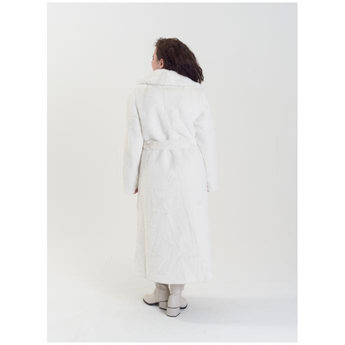 Пальто женское двустороннее VITIA  - 18230-белый - Цвет Белый - Фото 12