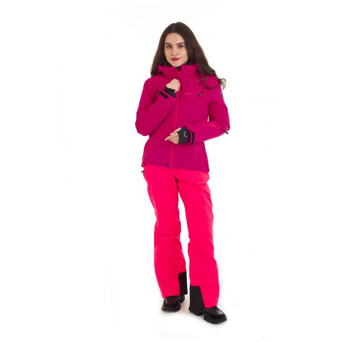 Горнолыжная куртка премиум-класса HYRA «MATT» - HLG1252-Magenta - Цвет Фиолетовый - Фото 10