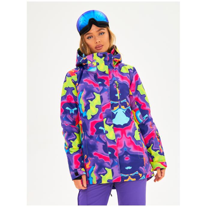 Женская горнолыжная/сноубордическая куртка Alpha Endless - 223/230713_012 - Цвет Фиолетовый - Фото 5