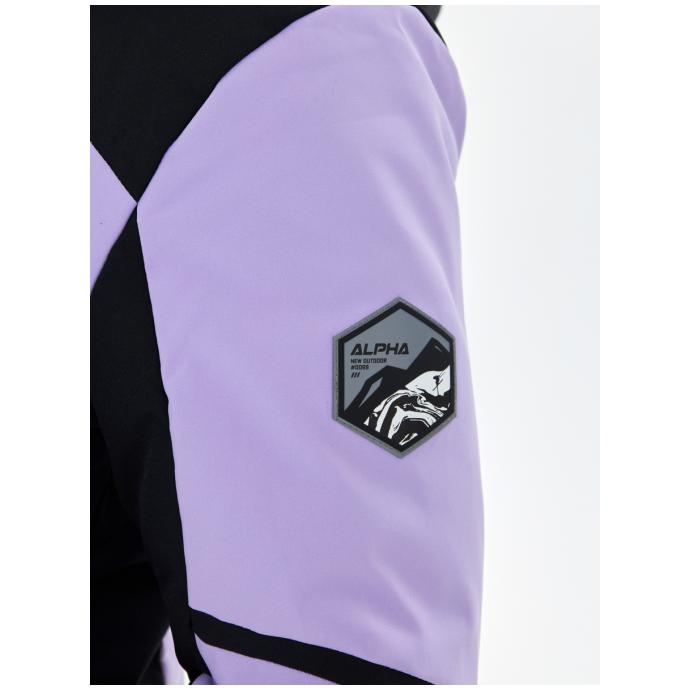 Женская горнолыжная / сноубордическая мембранная куртка Alpha Endless - 423/191_2 - Цвет Фиолетовый - Фото 5