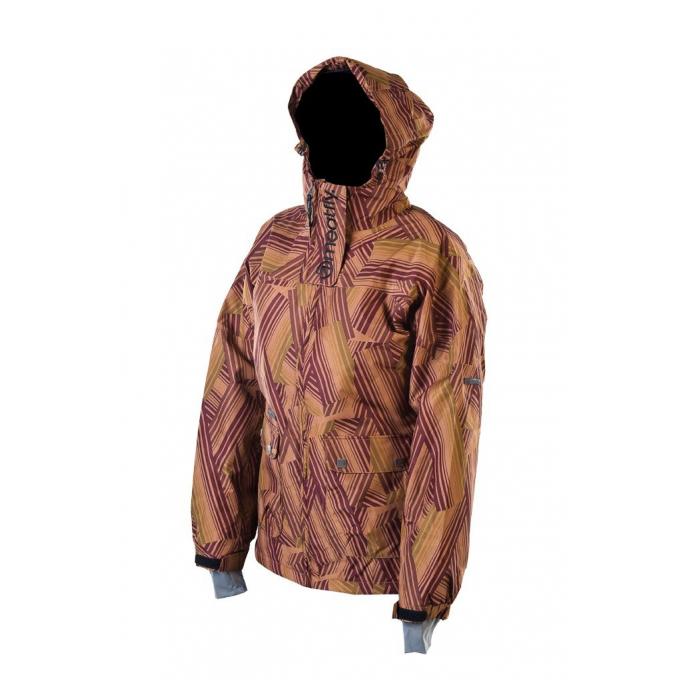 Сноубордическая куртка MEATFLY "DIAMOND JCKT" - 004325 Diamond JCKT WMNS (B Forest) - Цвет Коричневый - Фото 1
