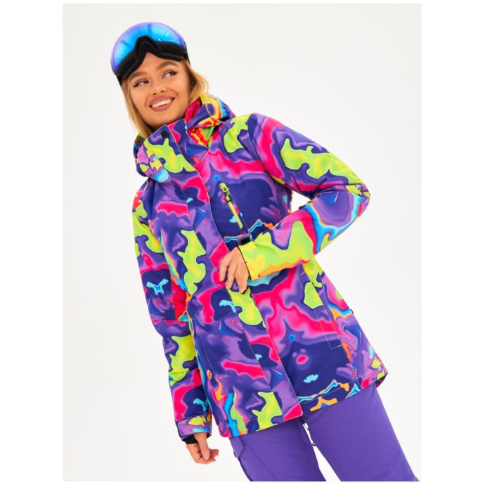 Женская горнолыжная/сноубордическая куртка Alpha Endless - 223/230713_012 - Цвет Фиолетовый - Фото 6