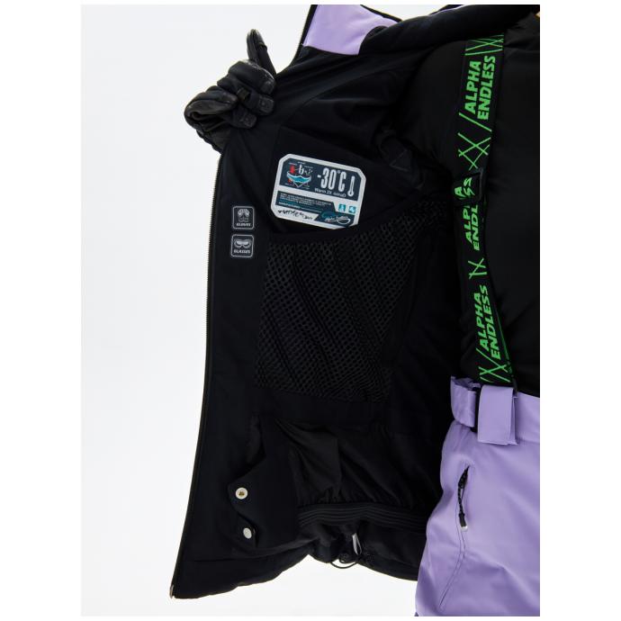 Женская горнолыжная / сноубордическая мембранная куртка Alpha Endless - 423/191_2 - Цвет Фиолетовый - Фото 12