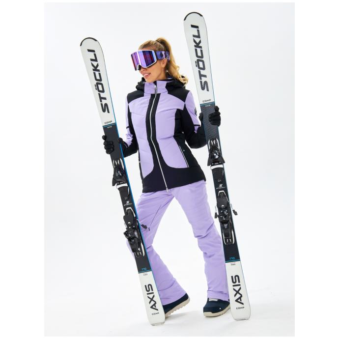 Женская горнолыжная / сноубордическая мембранная куртка Alpha Endless - 423/191_2 - Цвет Фиолетовый - Фото 17