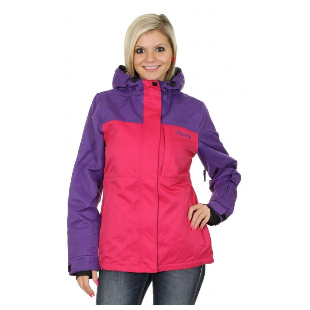 Сноубордическая куртка MEATFLY “SOLAR” - Аритикул (purple-magenta) xs Женская сноуборд. куртка MEATFLY “SOLAR”  - Фото 2