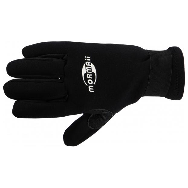 Неопреновые перчатки MORMAII длинные пальцы 3 мм. - Аритикул b501 black XS - Фото 4