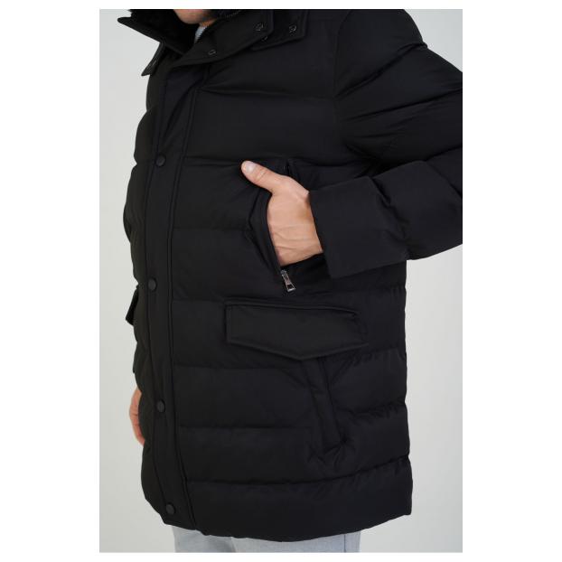 Куртка мужская JAKAMEN - Аритикул JK38RF05M008-чёрный-48 - Фото 9
