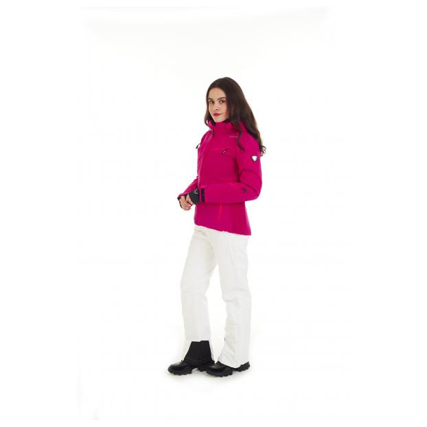Горнолыжная куртка премиум-класса HYRA «MATT» - Аритикул HLG1252-Bright Pink/Black-40 - Фото 77
