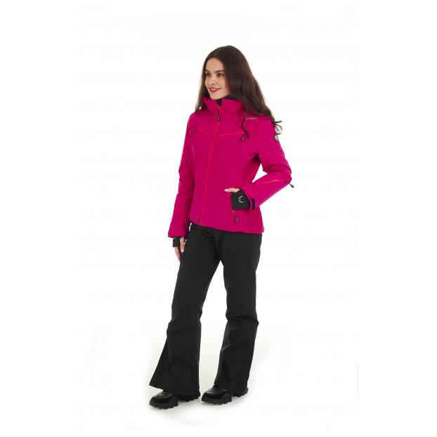 Горнолыжная куртка премиум-класса HYRA «MATT» - Аритикул HLG1252-Bright Pink/Black-40 - Фото 80